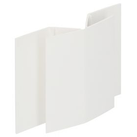 Flexibel hoekverbindingsprofiel 18mm Novicell Alaska wit