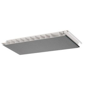 Florence buitenplafond paneel 250x16,5mm 600 cm Antraciet (Renolit)