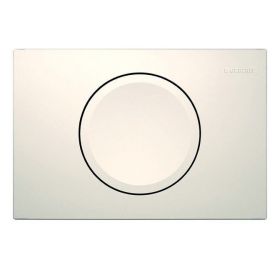 Geberit Delta-11 enkele drukplaat wit