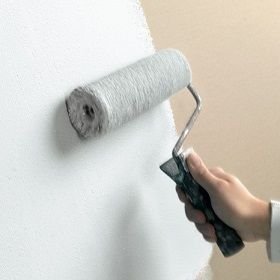 Hoe schilder ik mijn gestucte muur?