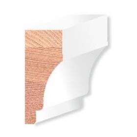 Gootlijst van western red cedar hardhout