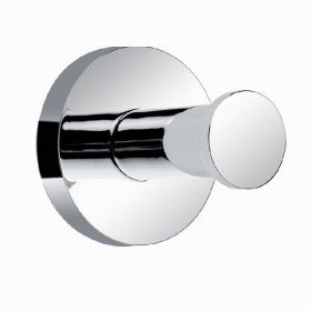 Handdoekhaak rond chroom