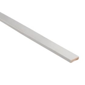 Hardhout plint gegrond FSC 13 x 70 mm 490 cm