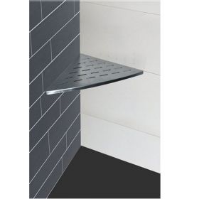 Wiesbaden RVS InWall hoekplanchet RVS