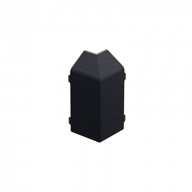 Hoekstuk sierlijst modern Keralit Monumentenblauw - Classic (met houtnerf)