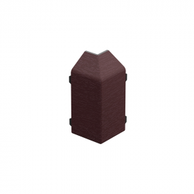 Hoekstuk sierlijst modern Keralit Wijnrood - Classic (met houtnerf)