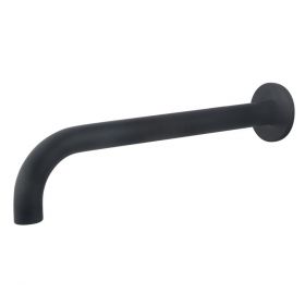 Wiesbaden Inbouw-uitloop rond 30cm 1/2'' mat-zwart