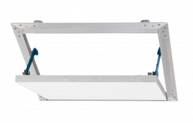 Rug Semin Inspectieluik AluLight Deco 600x600mm aluminium 12.5mm GKBI voor wand- en plafondmontage (22-009)