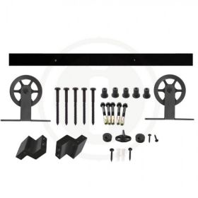 Intersteel Schuifdeursysteem Wheel Top Zwart 2000mm