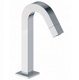 Kappa Gebogen Toiletkraan Chroom