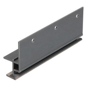 Keralit dakrandmontageprofiel 10mm Vergrijsd ceder - Classic (met houtnerf) 600 cm