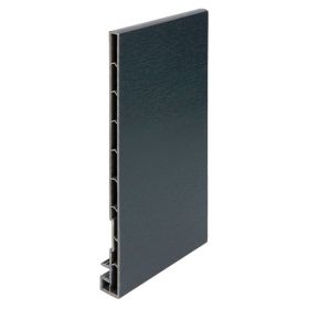 Keralit dakrandpaneel 250mm Antraciet - Classic (met houtnerf) 600 cm