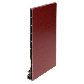 Keralit dakrandpaneel 250mm Wijnrood - Classic (met houtnerf) 600 cm