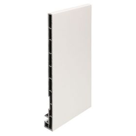 Keralit dakrandpaneel 250mm Wit - Classic (met houtnerf) 600 cm