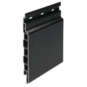 Keralit sponningdeel 143mm Zwart - Classic (met houtnerf) 600 cm