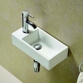 Keramische fontein Pax links