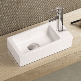 Keramische fontein Qubic Mini rechts