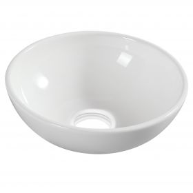 Wiesbaden Kimo opzetwastafel 275x275x105 wit