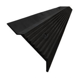 Knelprofiel 48mm 2.50 m1 Zwart