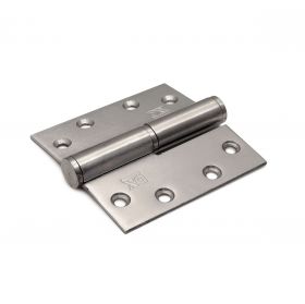 Kogelpaumelle 89x89mm verzinkt met rechte hoeken linkse uitvoering met tussenring