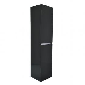 Wiesbaden Vision kolomkast 2 deuren 160x35x35 cm hoogglans grijs