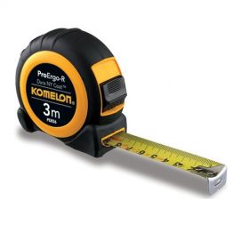 Komelon Pro Ergo-R rolbandmaat met ABS/rubber kast - 10 m x 25 mm