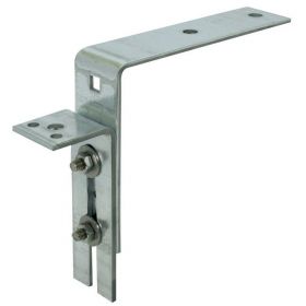 Kozijnstelbeugel / Kozijnstelhoek Type D 65X180mm 60X6 Verzinkt band - per stuk