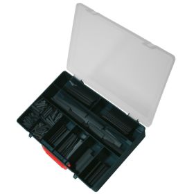 Krimpkous-assortiment 466-delig, zwart