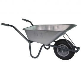 Tuin/klus kruiwagen Basic verzinkt 85 Liter - NL-fabricaat 