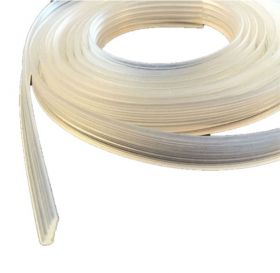 Kunststof opvulstrip 2mm x 200cm tbv glaswanden