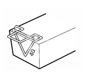 Murfor LHK/S-40 lateihaak l=40 mm