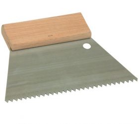 Lijmkam SUPER PROF getand houten greep 180 mm spits