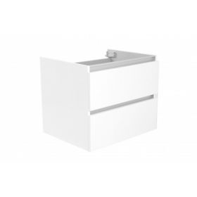 Wiesbaden Vision losse onderkast met 2 laden 60x46 cm wit