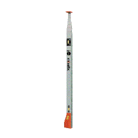 Nedo mEssfix telescopische meetstok met mm/inch verdeling - 0.53 - 2.00 m