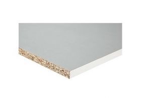 Meubelpaneel 2500x300x18mm Spaanplaat Wit