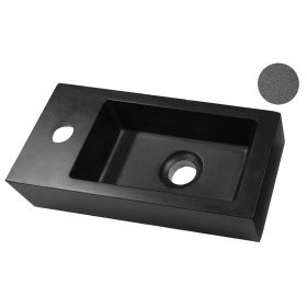 Mini-Rhea links fontein 360x180x90 Quartz