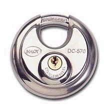 M-LOY RVS discushangslot gelijksluitend - 70 mm