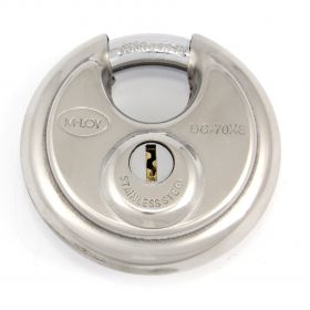 M-LOY RVS discushangslot XS gelijksluitend - 90 mm