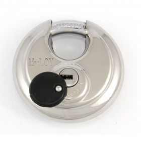 M-LOY RVS discushangslot XS verschillend sluitend - 80 mm