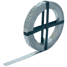 Montagestrip / Windverband 25 meter 30X1.5mm Sendzimir verzinkt - per stuk