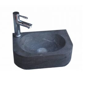 Natuursteen fontein Flow links