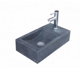 Natuursteen fontein Recto 40 x 22 cm rechts