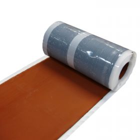 Nedsaflex loodvervanger - 18 cm rood zelfklevende flexibele aansluitrol