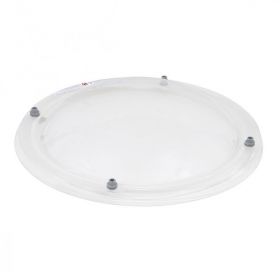 Lichtkoepel 100cm 1-Wandig PC Opaal Bolvormig (TIJDELIJK NIET LEVERBAAR)