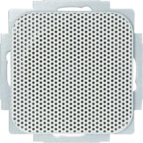 Opus 1 inbouwluidspreker met afdekking alpinewit