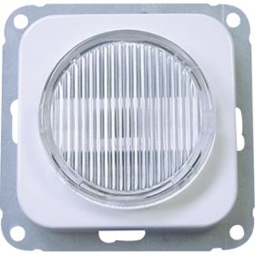 Opus 1 lichtsignaal met transparante kap alpinewit