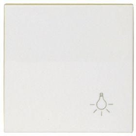 Opus 55 bedieningselement met licht symbool polarwit