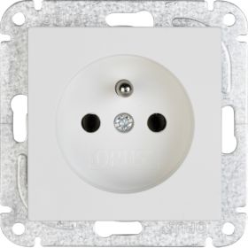 Opus 55 geaarde contactdozen internationaal Frankrijk, Polen en Belgie