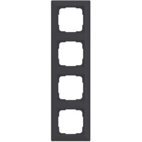 Opus 55 Inform afdekraam 4-voudig antraciet - zijdeglans