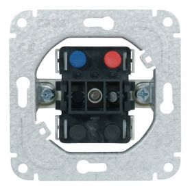 Opus pulsschakelaar + controlelampje dubbelpolig